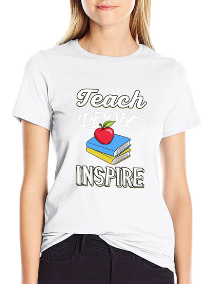Teach Love Inspire T-Shirt Teacher Gift