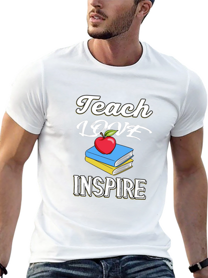 Teach Love Inspire T-Shirt Teacher Gift