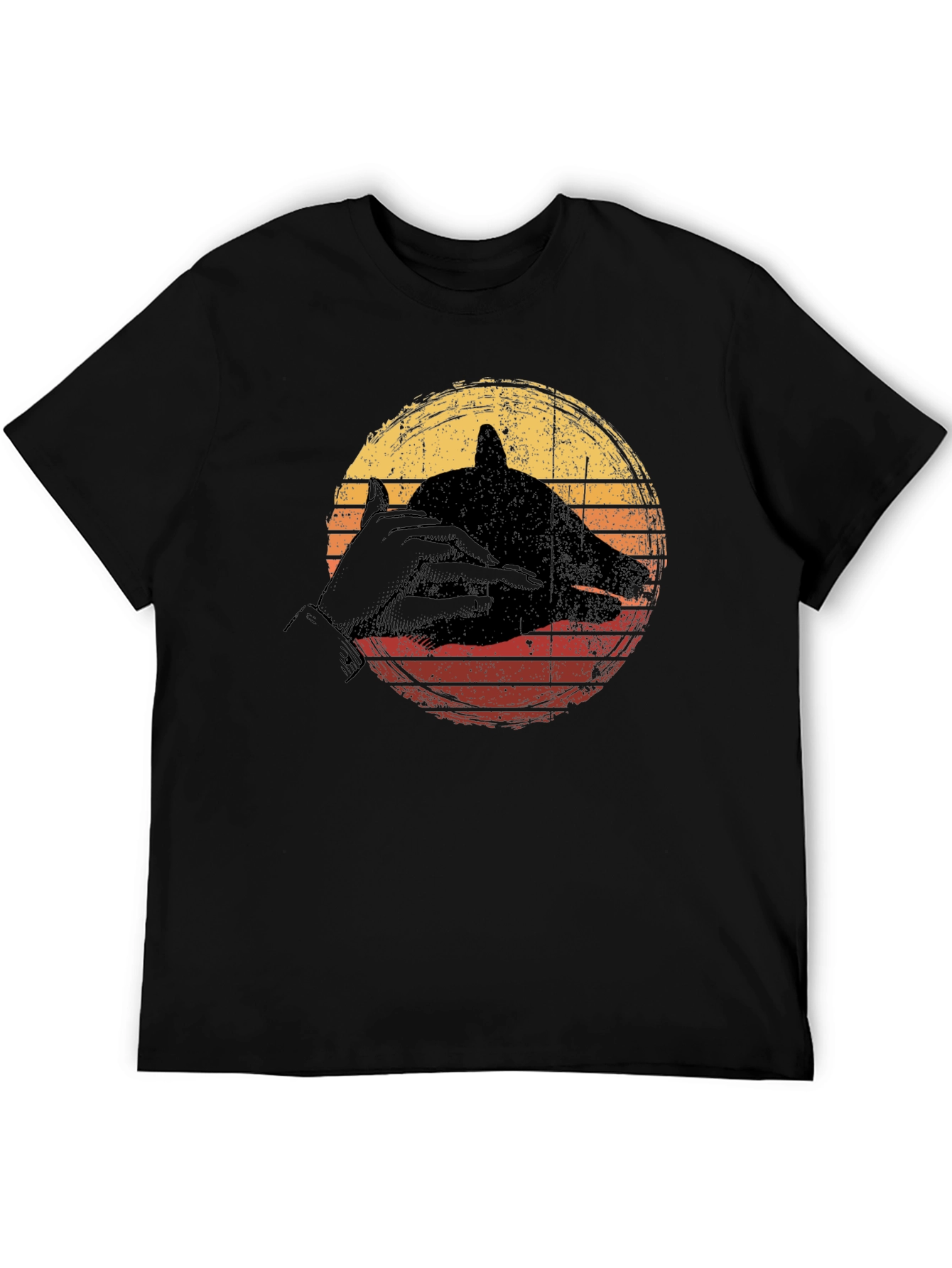 Retro Hand Shadow Puppet T-Shirt
