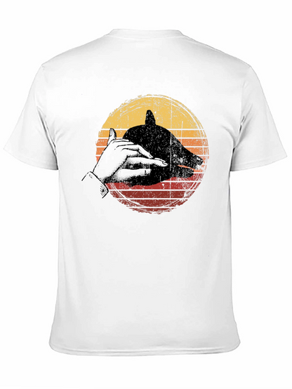 Retro Hand Shadow Puppet T-Shirt