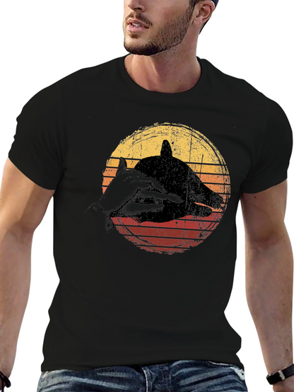 Retro Hand Shadow Puppet T-Shirt