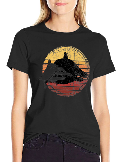 Retro Hand Shadow Puppet T-Shirt