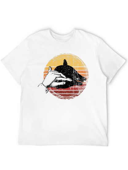 Retro Hand Shadow Puppet T-Shirt