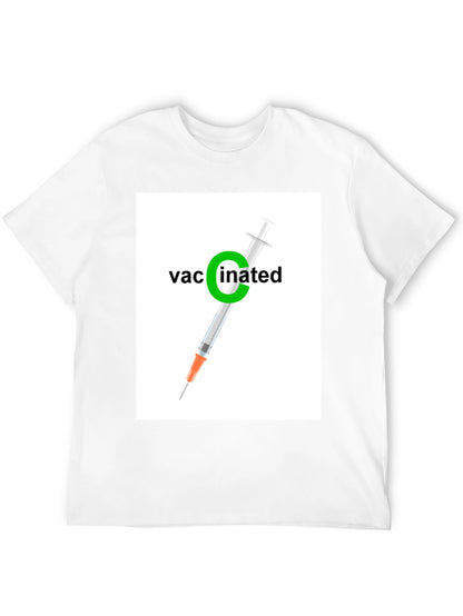 Vaccinated T-Shirt: Stylish and Comfortable