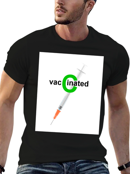 Vaccinated T-Shirt: Stylish and Comfortable
