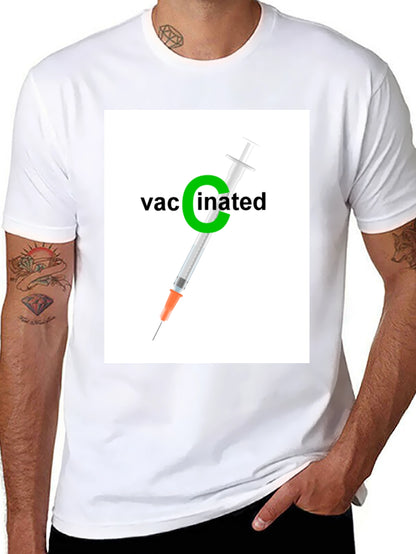 Vaccinated T-Shirt: Stylish and Comfortable