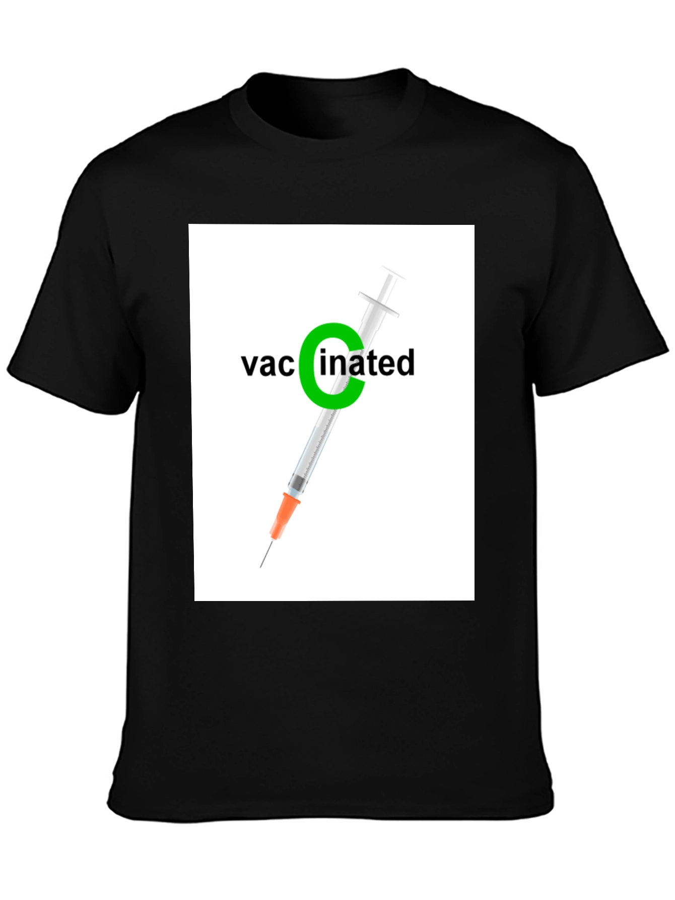 Vaccinated T-Shirt: Stylish and Comfortable