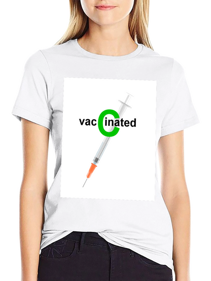 Vaccinated T-Shirt: Stylish and Comfortable