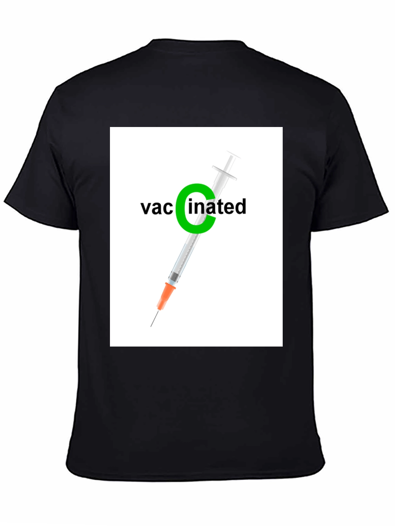 Vaccinated T-Shirt: Stylish and Comfortable