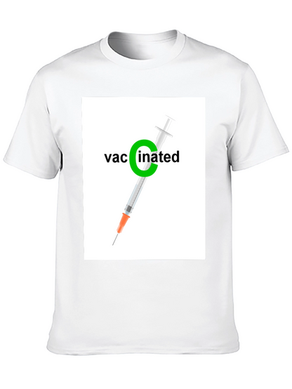Vaccinated T-Shirt: Stylish and Comfortable