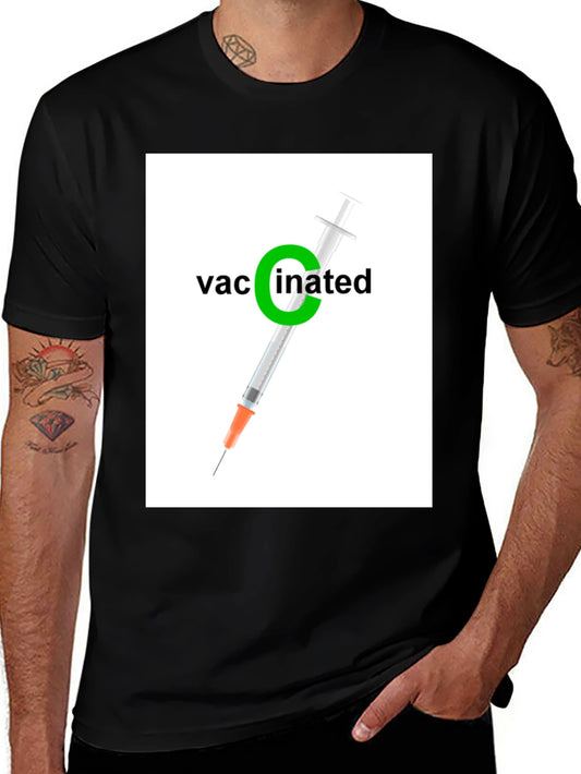 Vaccinated T-Shirt: Stylish and Comfortable