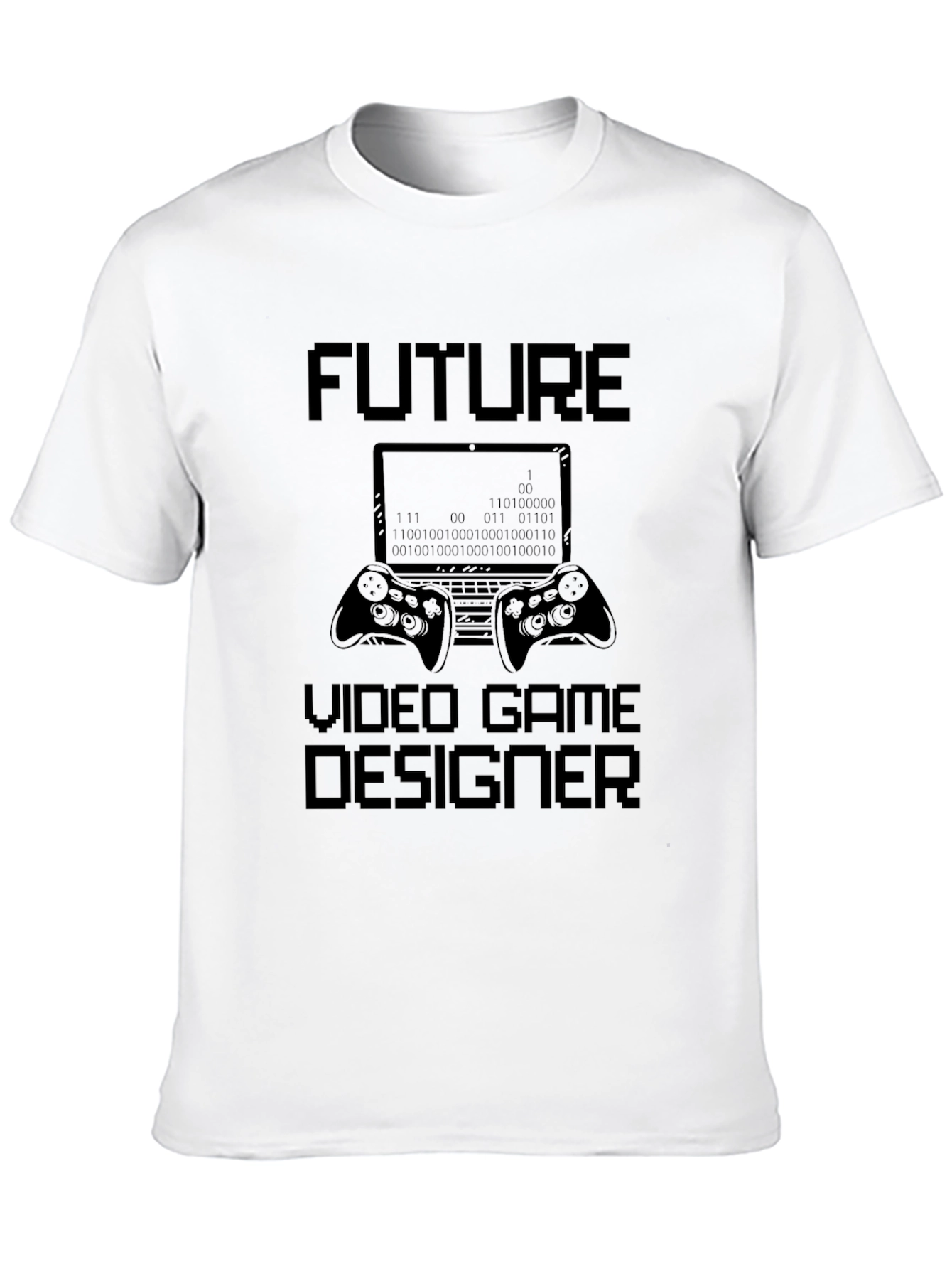 Future Video Game Designer Black Graphic Tee