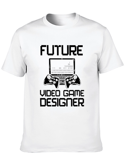 Future Video Game Designer Black Graphic Tee