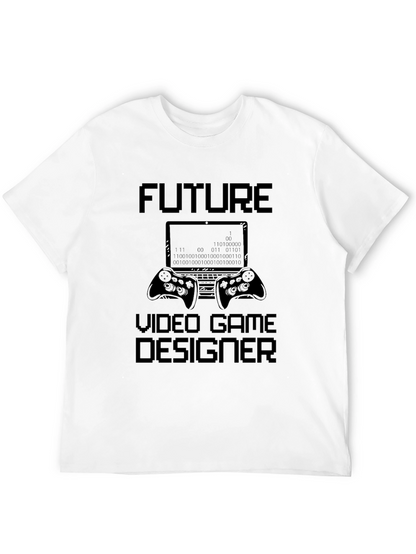 Future Video Game Designer Black Graphic Tee