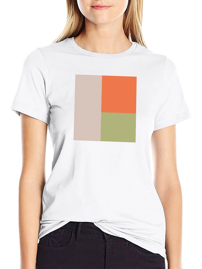 Modern Art Black T-Shirt
