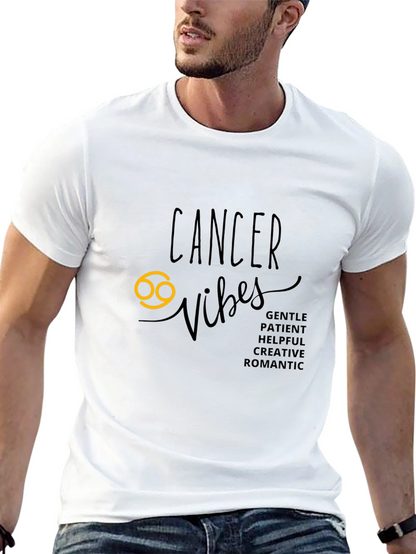Cancer Vibes T-Shirt - Zodiac Sign Tee