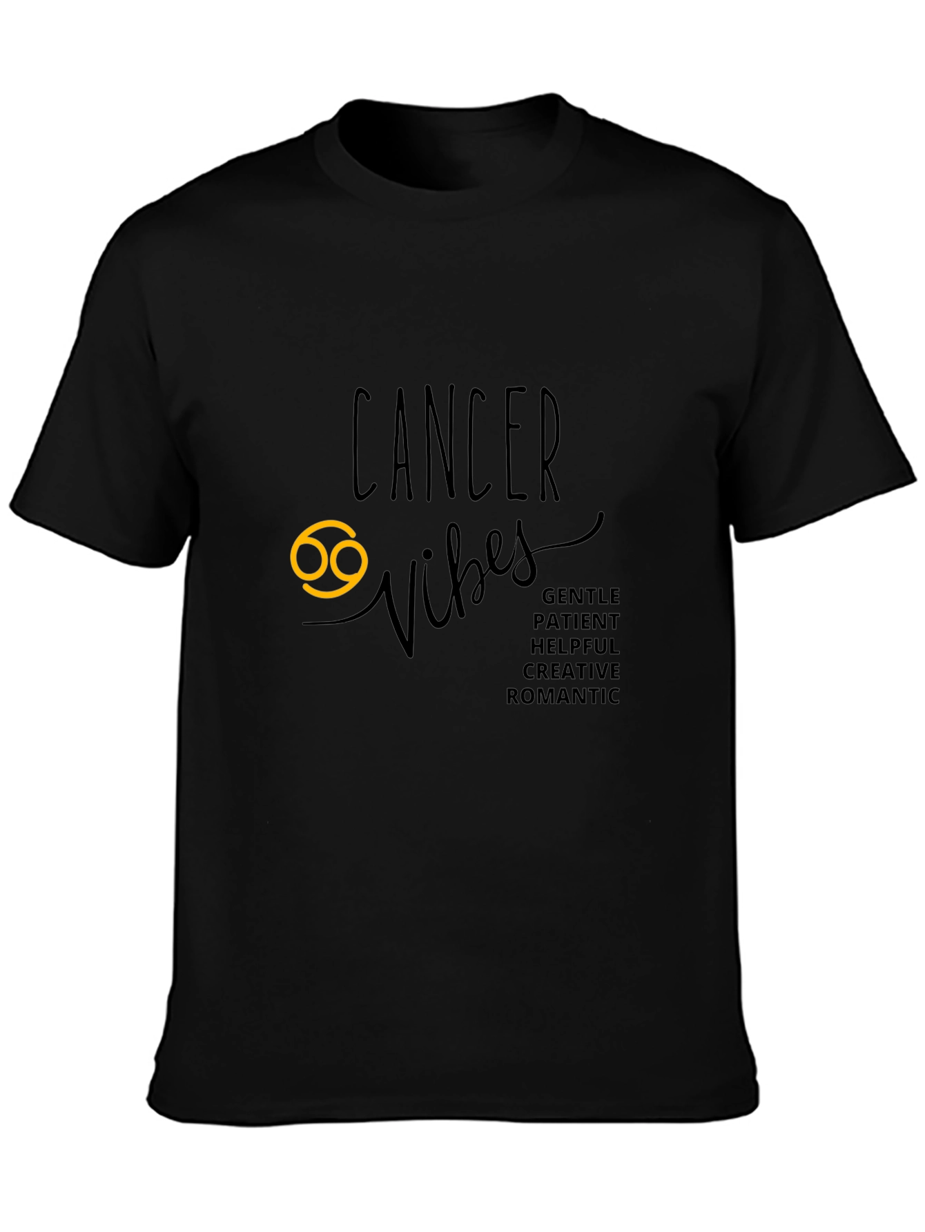 Cancer Vibes T-Shirt - Zodiac Sign Tee
