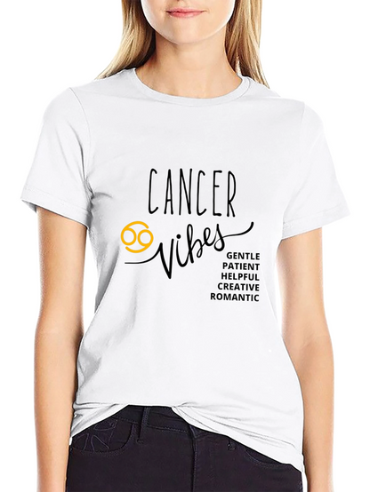 Cancer Vibes T-Shirt - Zodiac Sign Tee