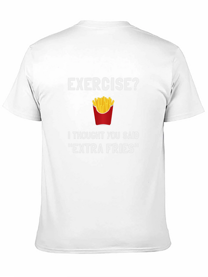 Extra Fries T-Shirt - Funny Foodie Tee