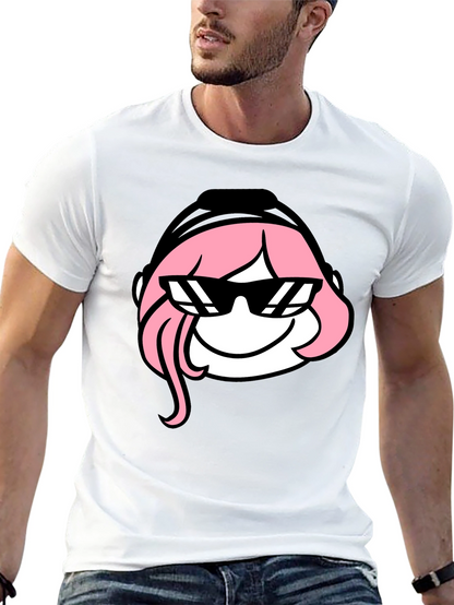 Cool Anya T-Shirt - Black Cartoon Graphic Tee