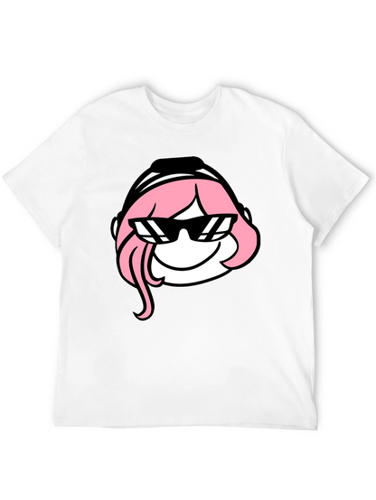 Cool Anya T-Shirt - Black Cartoon Graphic Tee