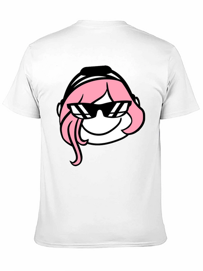 Cool Anya T-Shirt - Black Cartoon Graphic Tee