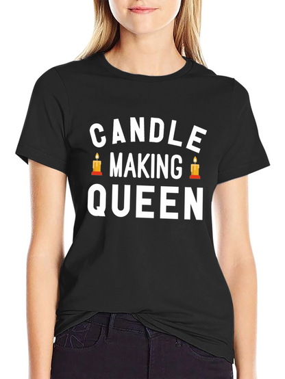Candle Making Queen Graphic T-Shirt