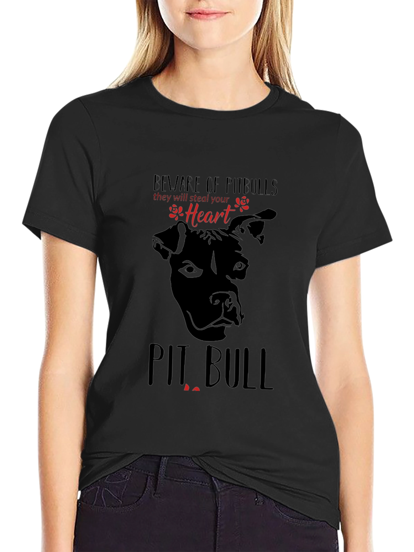 Beware of Pitbulls T-Shirt