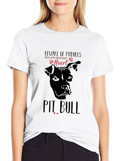 Beware of Pitbulls T-Shirt