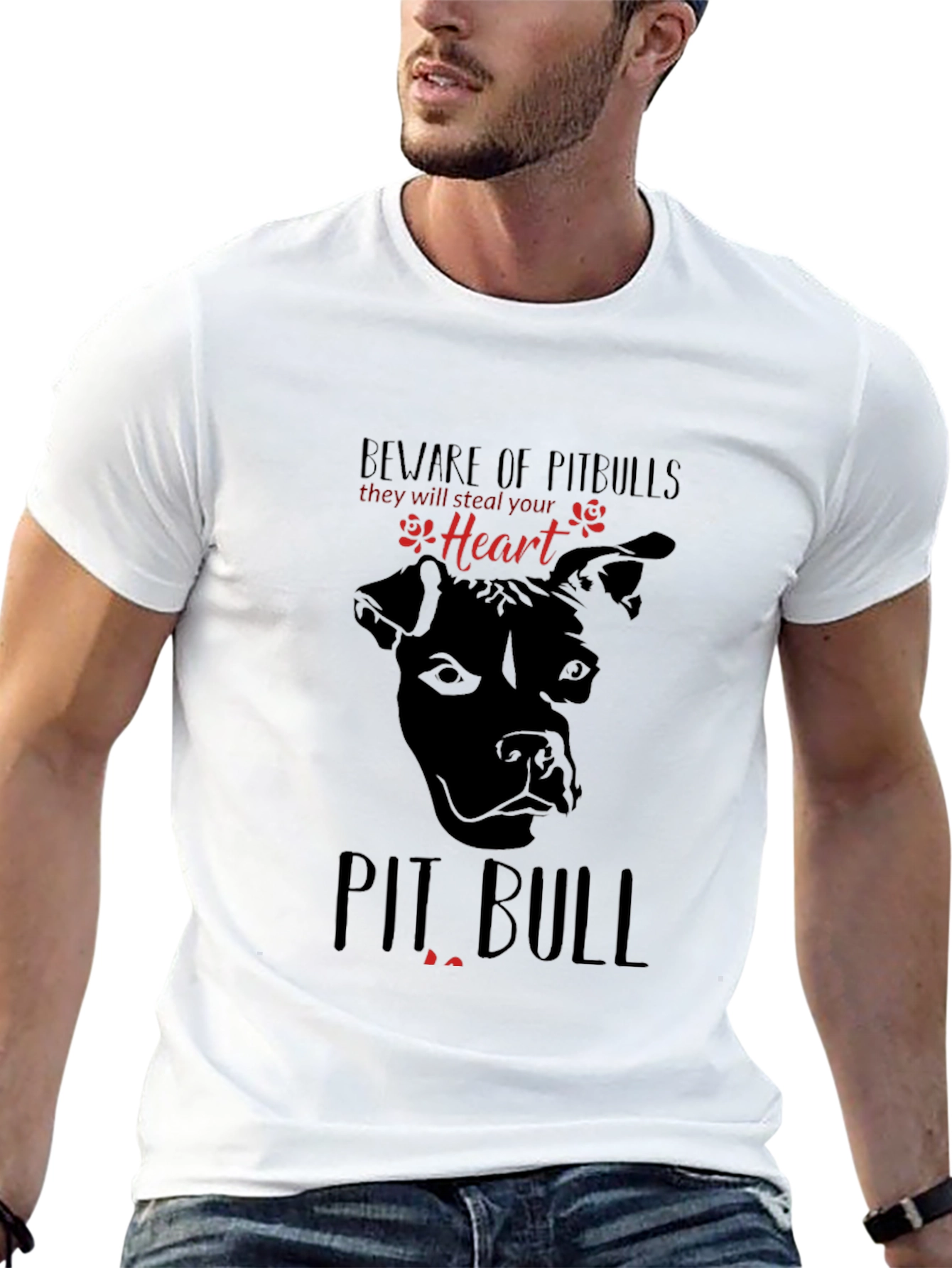 Beware of Pitbulls T-Shirt
