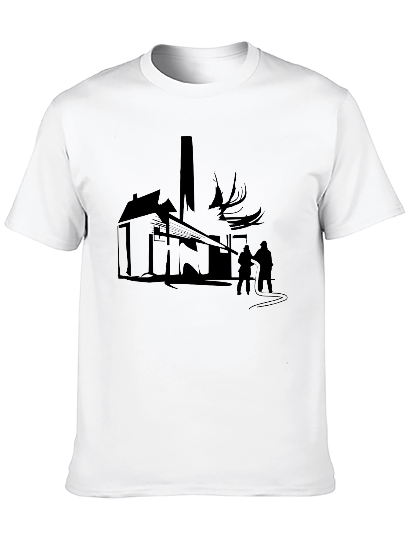 Urban Decay Graphic Tee - Black Cotton Casual