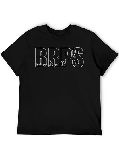 B.R.R.P.S. T-Shirt - Black Crew Neck
