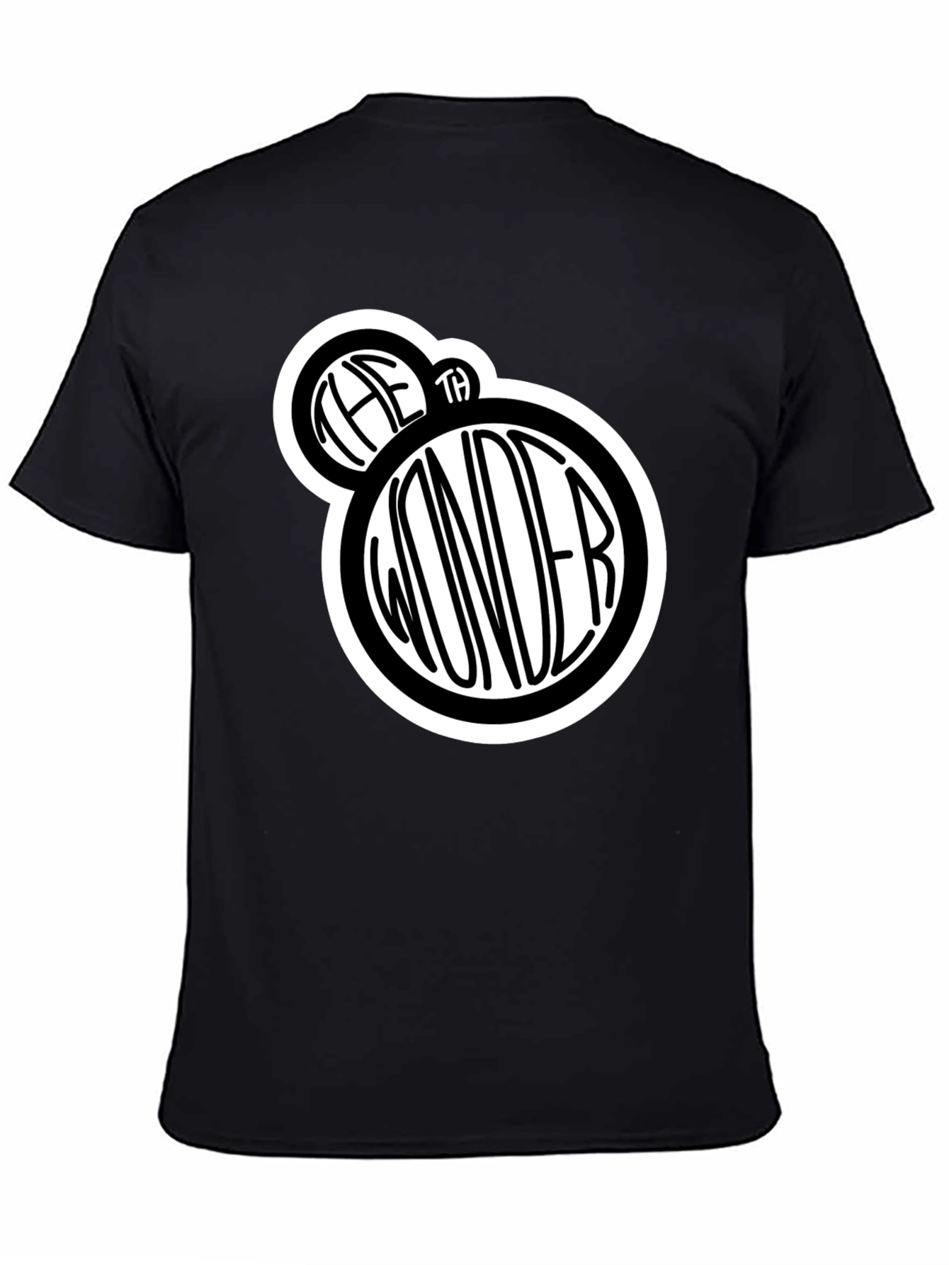 The Wonder Circle Graphic T-Shirt - Black