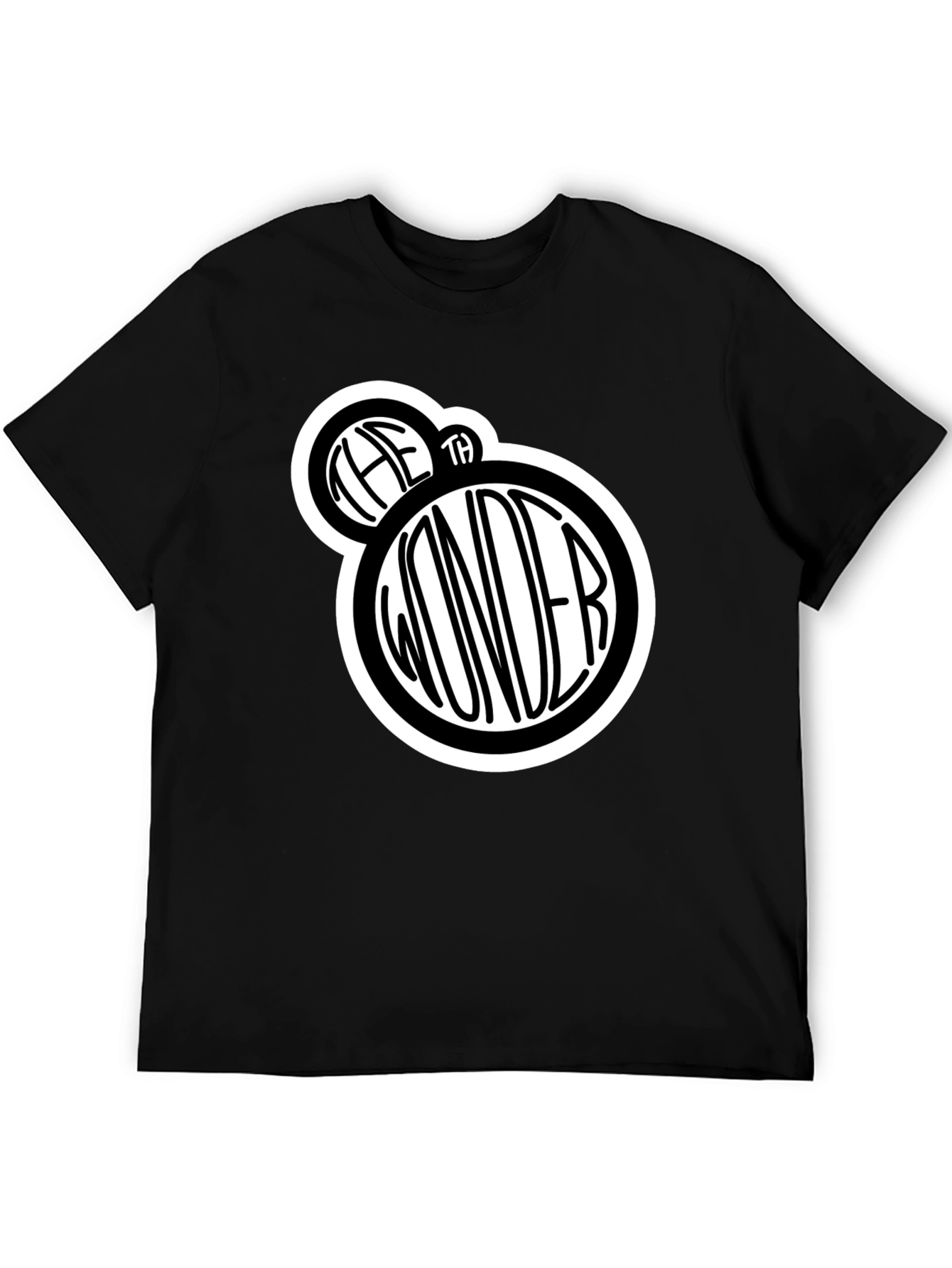 The Wonder Circle Graphic T-Shirt - Black