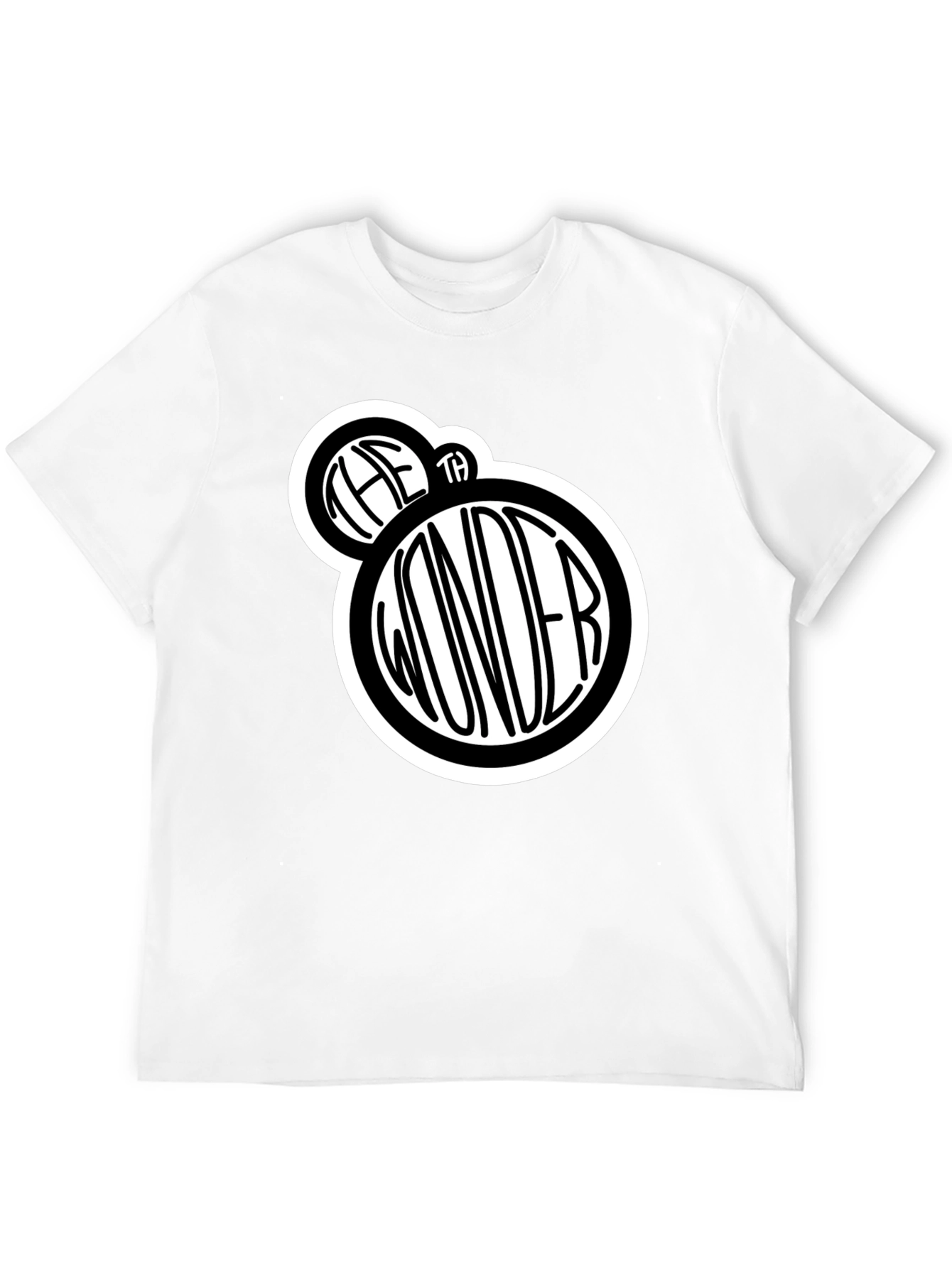 The Wonder Circle Graphic T-Shirt - Black