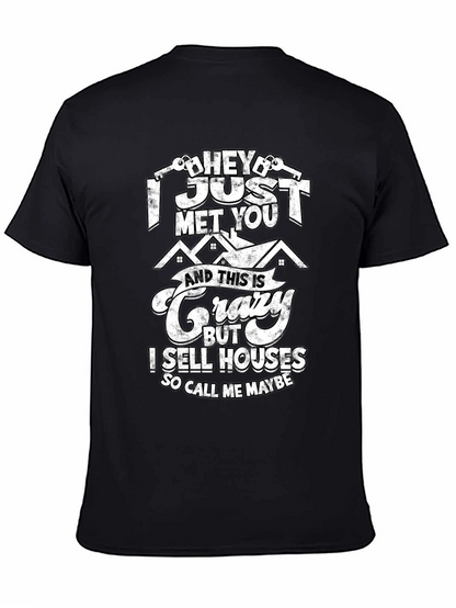 Funny Realtor T-Shirt - So Call Me Maybe