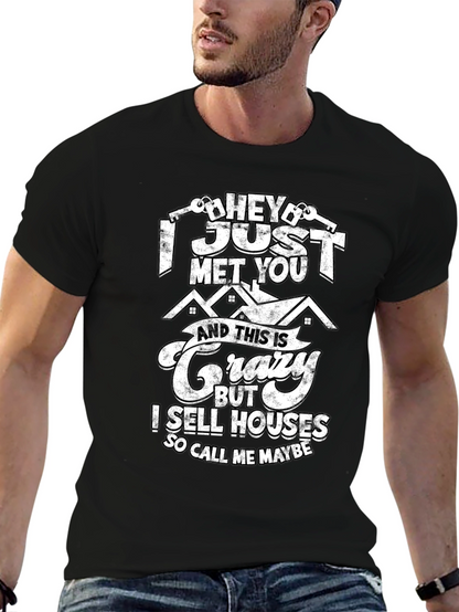Funny Realtor T-Shirt - So Call Me Maybe