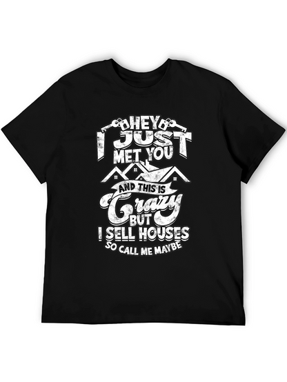 Funny Realtor T-Shirt - So Call Me Maybe