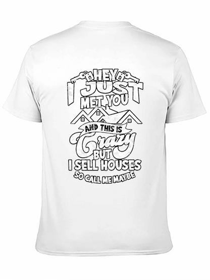 Funny Realtor T-Shirt - So Call Me Maybe