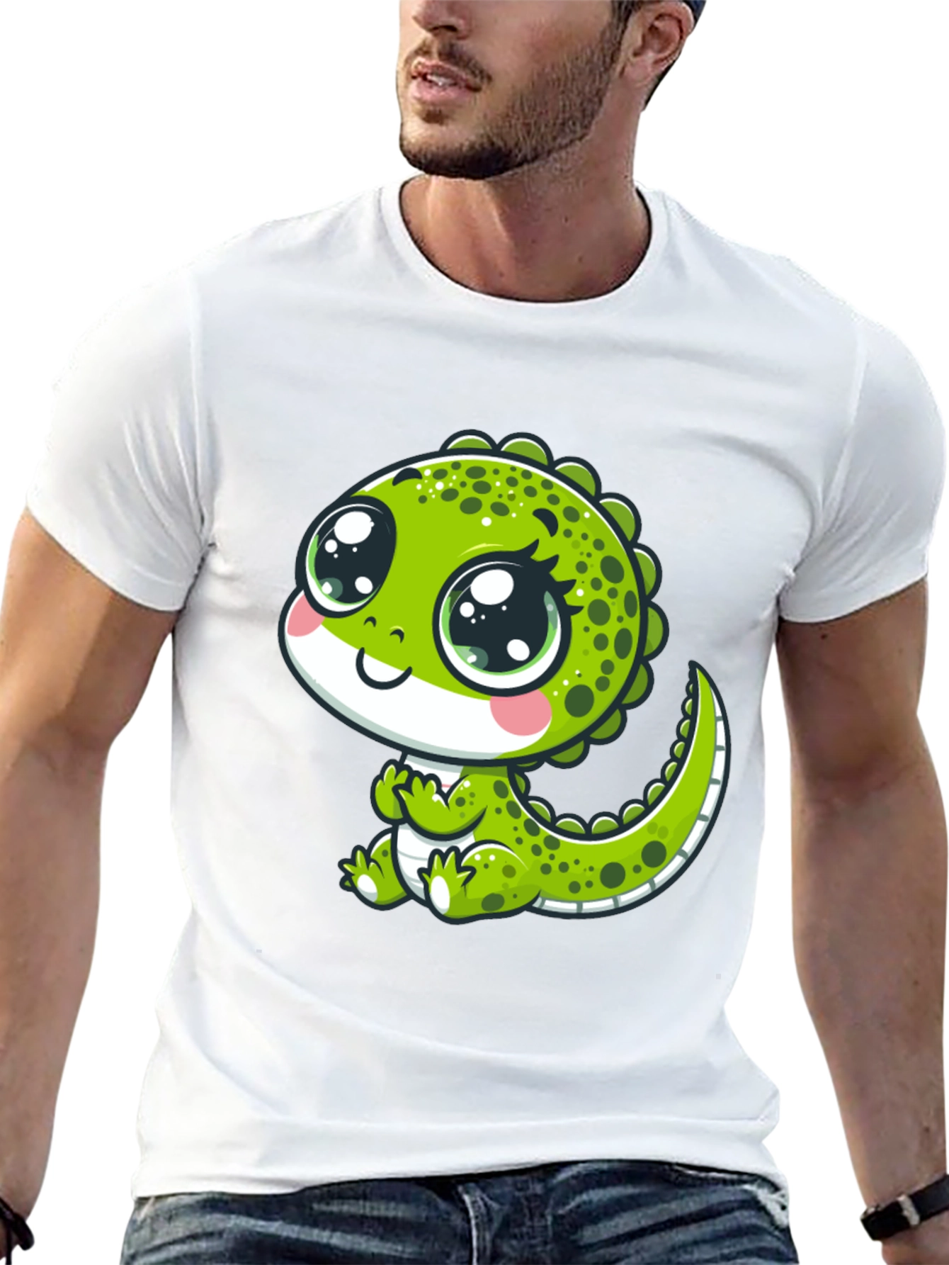 Cute Dino T-Shirt - Black