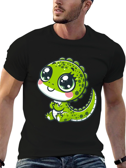 Cute Dino T-Shirt - Black