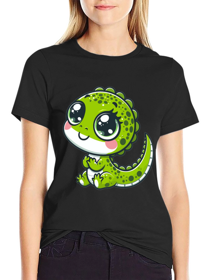Cute Dino T-Shirt - Black