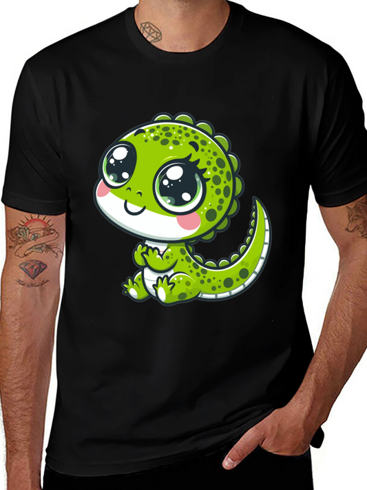 Cute Dino T-Shirt - Black