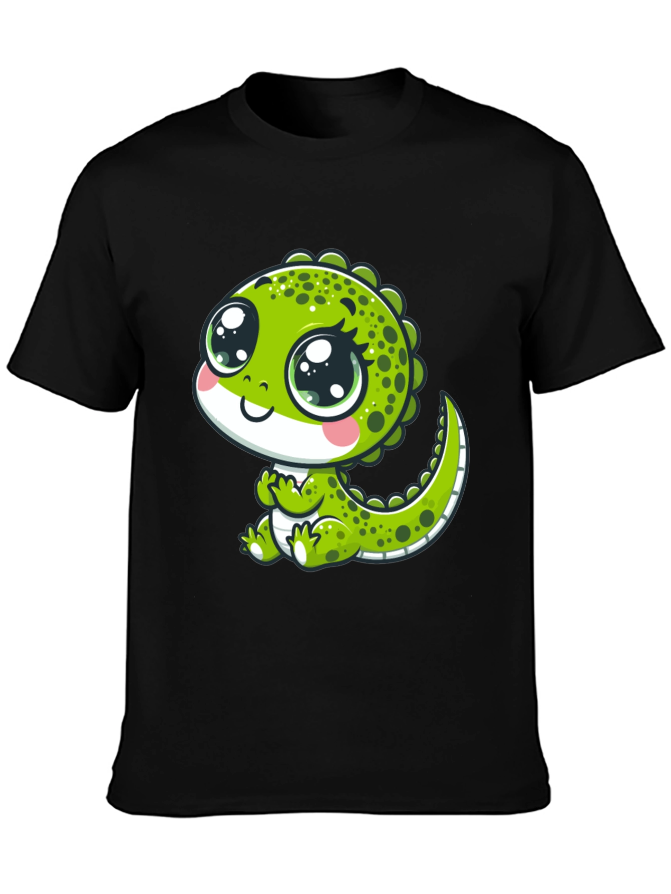 Cute Dino T-Shirt - Black