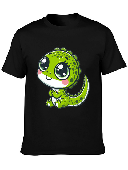 Cute Dino T-Shirt - Black