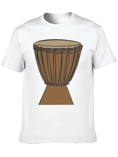 Drum Graphic T-Shirt - Musical Instrument Tee