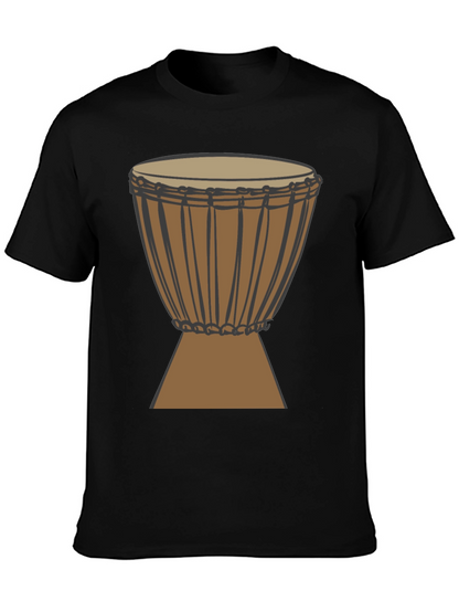 Drum Graphic T-Shirt - Musical Instrument Tee