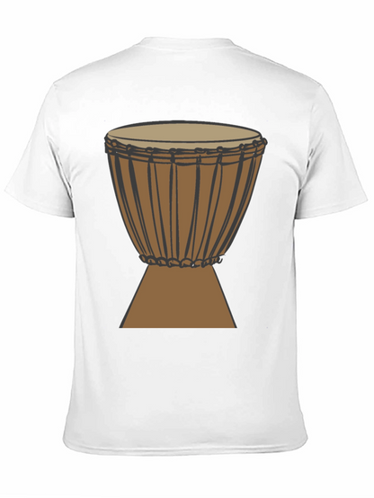 Drum Graphic T-Shirt - Musical Instrument Tee