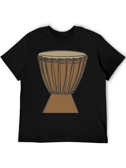 Drum Graphic T-Shirt - Musical Instrument Tee
