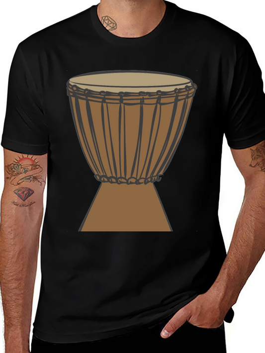 Drum Graphic T-Shirt - Musical Instrument Tee